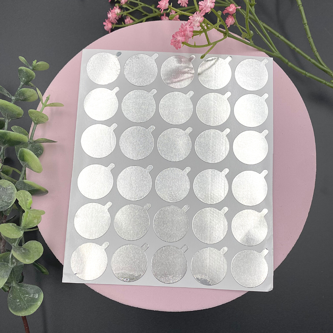 Jade Stone Foil Sticker Cover - 300 Pack