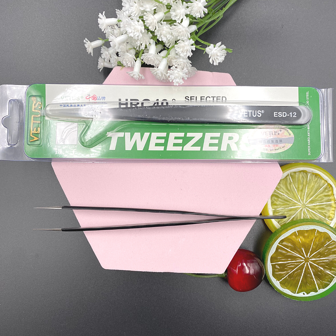 Vetus - ESD 12 Straight Tweezer