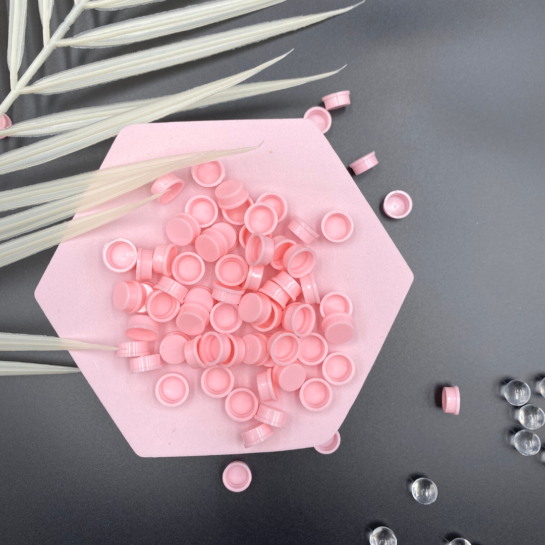 Pink Glue Pots - 100 Piece